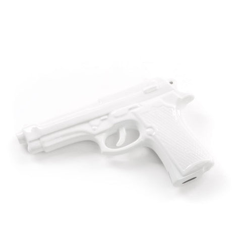 Gun Made from Fine Porcelaine Available in 2 Colours - White - Seletti - Playoffside.com