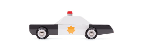 Candylab Police Cruiser Wooden Toy Car - Default Title - Candylab - Playoffside.com
