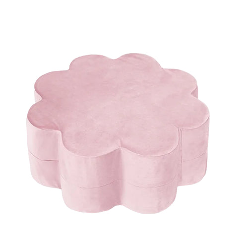 Misioo - Flower Pouf for Child Room Available in 5 Colours - Pink - Playoffside.com