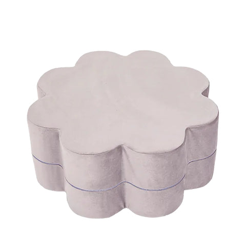 Flower Pouf for Child Room Available in 5 Colours - Grey - Misioo - Playoffside.com