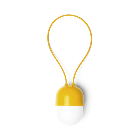 Lexon - Clover Rechargeable Garden Hanging Lamp Available in 5 colours - Yellow - Playoffside.com