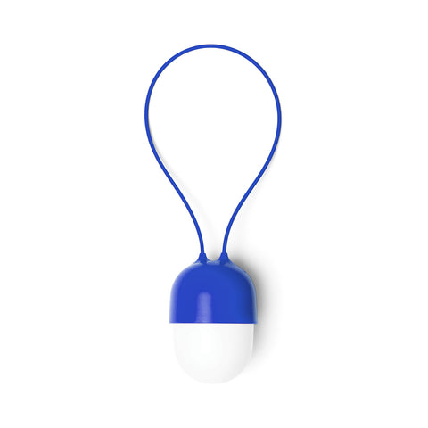 Lexon - Clover Rechargeable Garden Hanging Lamp Available in 5 colours - Blue - Playoffside.com