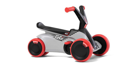 Berg - Go2 2 in 1 Design Pedal Car & Kart - Grey & Red - Playoffside.com