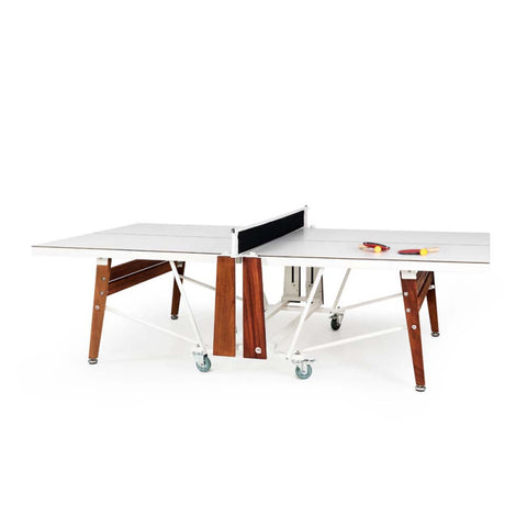 Foldable Design Ping-Pong Table - White - RS Barcelona - Playoffside.com