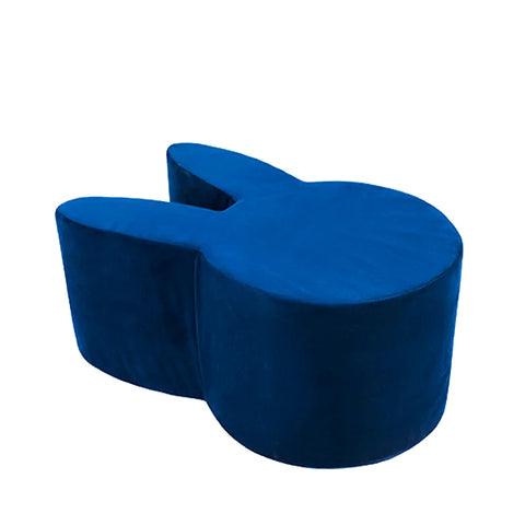 Misioo - Rabbit Shaped Pouf for Child Room Available in 5 Colours - Navy Blue - Playoffside.com