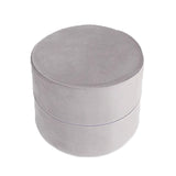 Round Pouf for Child Room Available in 5 Colours - Grey - Misioo - Playoffside.com