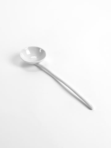 Round Porcelain Spoons by Ellen Cole Available in 2 Styles - Round Spoon - Serax - Playoffside.com