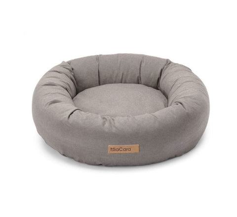 MiaCara - Orthopedic Dog Bed Rondo Available in 3 sizes & 2 colours - L / LightGrey - Playoffside.com