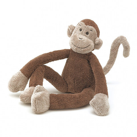 Slackajack Cuddly Monkey From Jellycat Suitable From Birth - Default Title - Jellycat - Playoffside.com