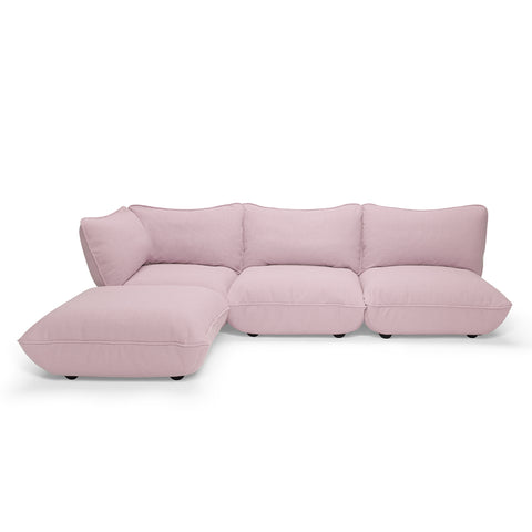 Sumo Corner Sofa Contemporary Design Available in 4 Colors - Bubble Pink - Fatboy - Playoffside.com