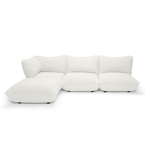 Sumo Corner Sofa Contemporary Design Available in 4 Colors