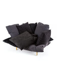 Comfortable Armchair Available in 3 Colours - Charcoal Grey - Seletti - Playoffside.com