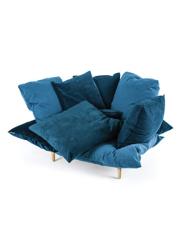 Seletti - Comfortable Armchair Available in 3 Colours - Turquoise - Playoffside.com