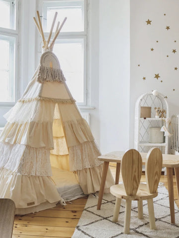 Kidkii - Kids Indoor/Outdoor Teepee Tent Available in 6 Colors - Frills - Playoffside.com