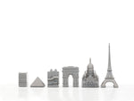 Paris Stainless Steel Chess Set Available in 3 Board Styles - Italian Carrara Marble - Skyline Chess - Playoffside.com