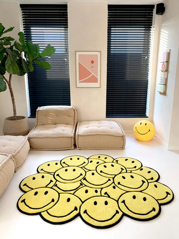 Smiley Bunch Rug For Kids Room & Living Areas - Default Title - Maison Deux - Playoffside.com