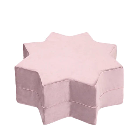Misioo - Star Pouf for Child Room Available in 5 Colours - Pink - Playoffside.com