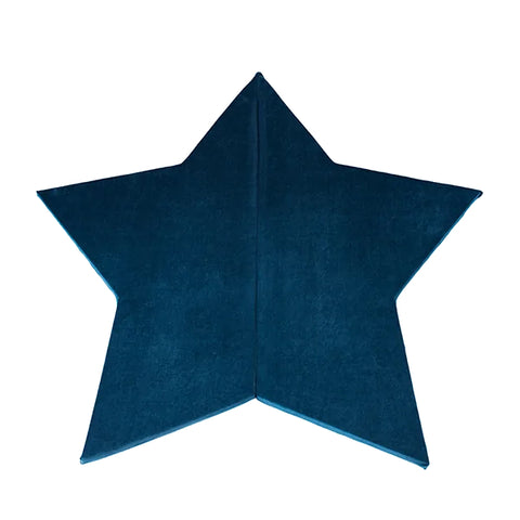 Misioo - Star Design Child Playmat Suitable from Birth Available in 4 Colours 160cm - Navy Blue - Playoffside.com