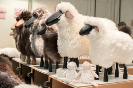 Buy Meier Germany Wooden White Grazing Lamb Sheep Nursery Decor