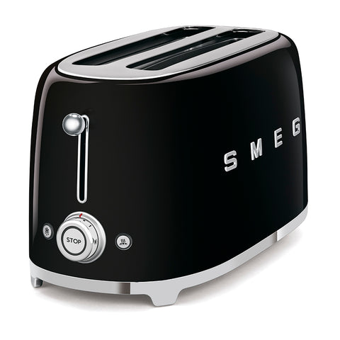 Smeg - Four-slice Toaster - Black - Playoffside.com