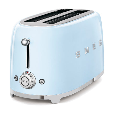Smeg - Four-slice Toaster - Light Blue - Playoffside.com