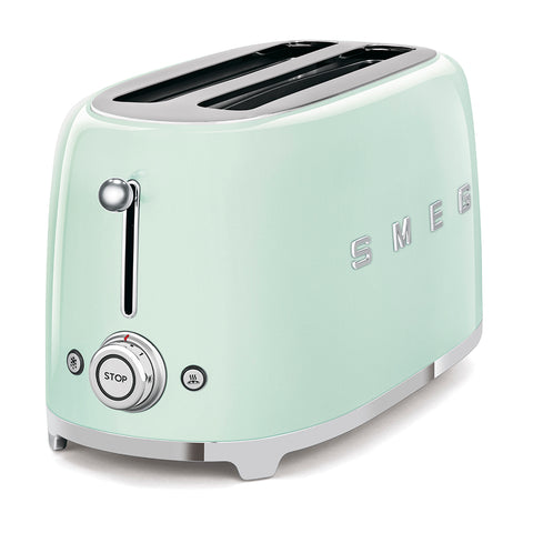 Smeg - Four-slice Toaster - Light Green - Playoffside.com