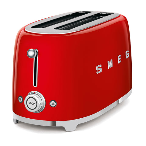 Smeg - Four-slice Toaster - Red - Playoffside.com
