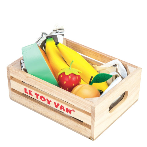 Le Toy Van - Fruits '5 a Day' Crate and Toy Storage Box - Default Title - Playoffside.com