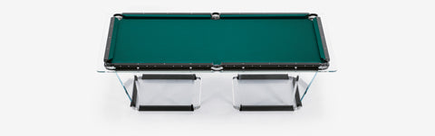T1.1 Biliardo Pool Table 9 feet - Luxury Billiard - Blue Green - Teckell - Playoffside.com