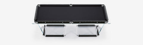 Teckell - T1.8 Biliardo Pool Table 8 feet - Luxury Billiard - Black - Playoffside.com