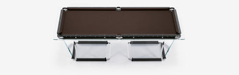 T1.8 Biliardo Pool Table 8 feet - Luxury Billiard - Chocolate - Teckell - Playoffside.com