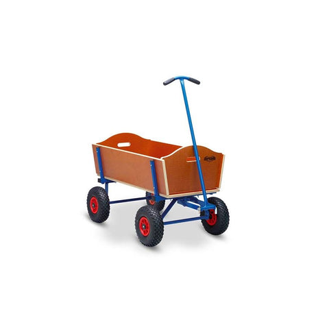 Wooden Pull Wagon for Children - Default Title - Berg - Playoffside.com