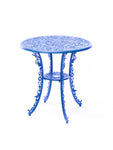 Seletti - Aluminium Outdoor Victorian Style Table Available in 3 Colours - Blue - Playoffside.com