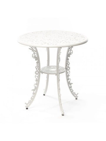 Aluminium Outdoor Victorian Style Table Available in 3 Colours - White - Seletti - Playoffside.com