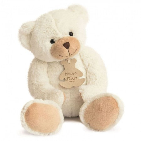 Histoire d'ours - Ours en Peluche Beige crème - 30 cm Histoire d'ours - Ours en Peluche Beige crème - 30 cm