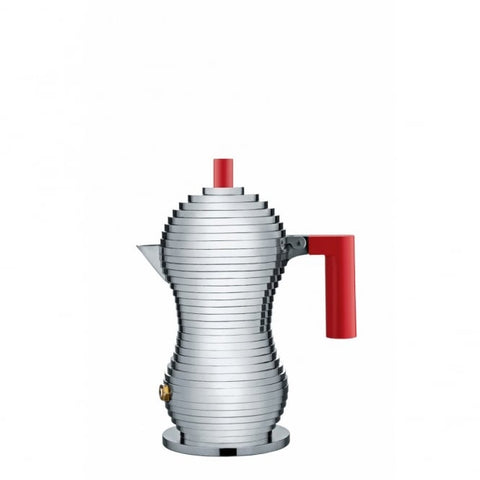 Pulcina Espresso Coffee Maker From Alessi - 1 cup / Red - Alessi - Playoffside.com