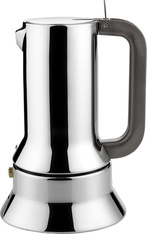 Alessi Coffee Maker Richard Sapper Inox Available in 4 Sizes - 9090/1 - Alessi - Playoffside.com