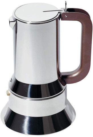 Alessi - Alessi Coffee Maker Richard Sapper Inox Available in 4 Sizes - 9090/M - Playoffside.com