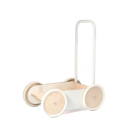 Minimalistic & Wooden Baby Walkers Available in 2 Colours - White - Ooh Noo - Playoffside.com