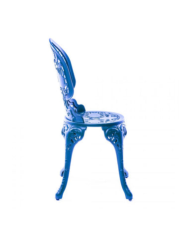 Seletti - Aluminium Outdoor Victorian Design Chair - Black - Playoffside.com