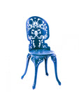 Aluminium Outdoor Victorian Design Chair - Blue - Seletti - Playoffside.com