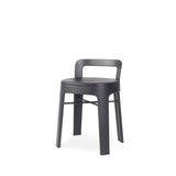 Ombra Stool Small - With backrest / Black - RS Barcelona - Playoffside.com