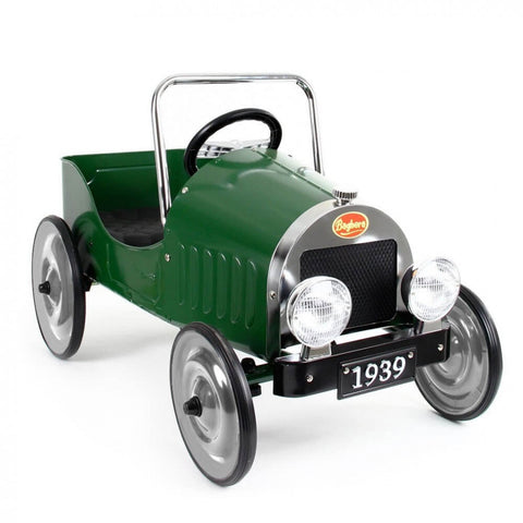 Baghera - Vintage Design Pedal Car - Green - Playoffside.com