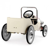 Vintage Design Pedal Car - White - Baghera - Playoffside.com