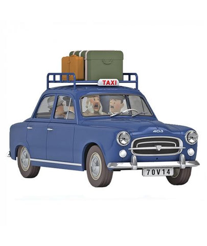 Moulinsart's Blue Cab 1/24 Resin Tintin's Figurine - Default Title - Tintin Imaginatio - Playoffside.com