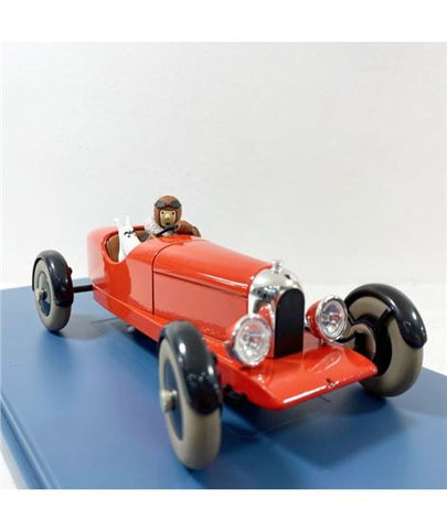 Tintin's Red Amilcar 1/24 Resin Tintin's Car Figurine - Default Title - Moulinsart - Playoffside.com