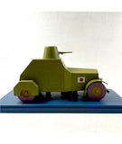 Tintin's Armored Car Resin Figurine 1/24 Scale - Default Title - Tintin Imaginatio - Playoffside.com
