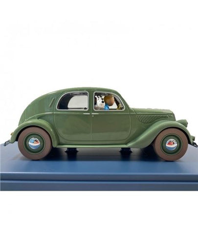 Tintin & Emir's Resin Car Figurine 1/24 Scale