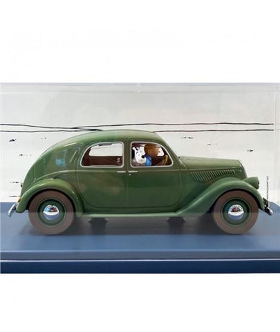 Tintin & Emir's Resin Car Figurine 1/24 Scale