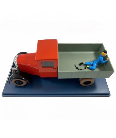 Camion Rouge Tintin 49 - Collection Moulinsart 1/24 - Le Lotus Bleu (NEUF)